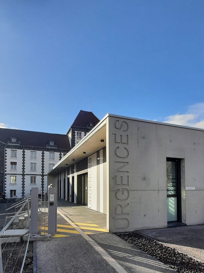 14.10.2024 - Le chantier des urgences de RIOM avance