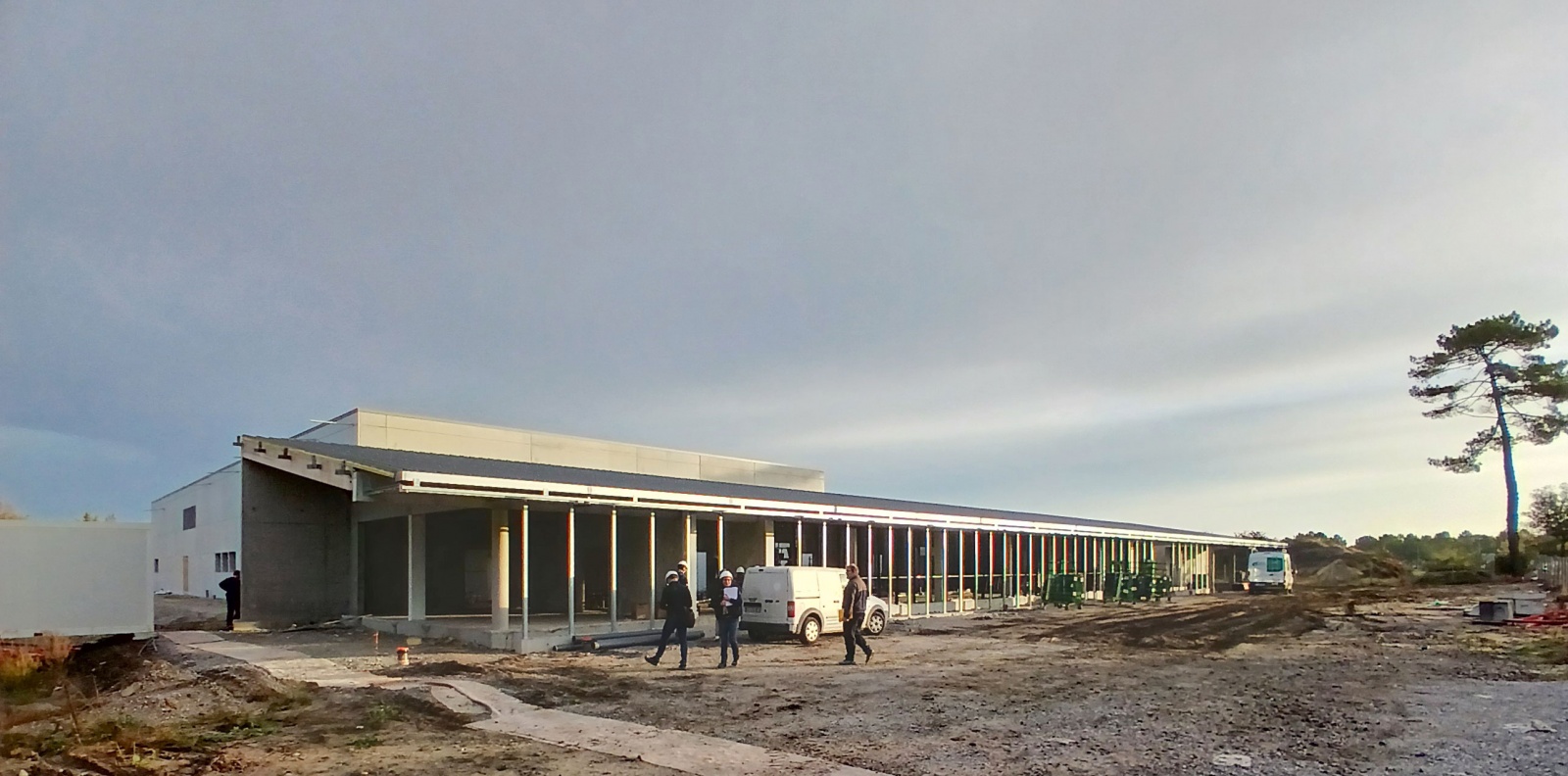 05.11.2024 - Le chantier du Pôle Culinaire SAINT VINCENT DE TYROSSE avance