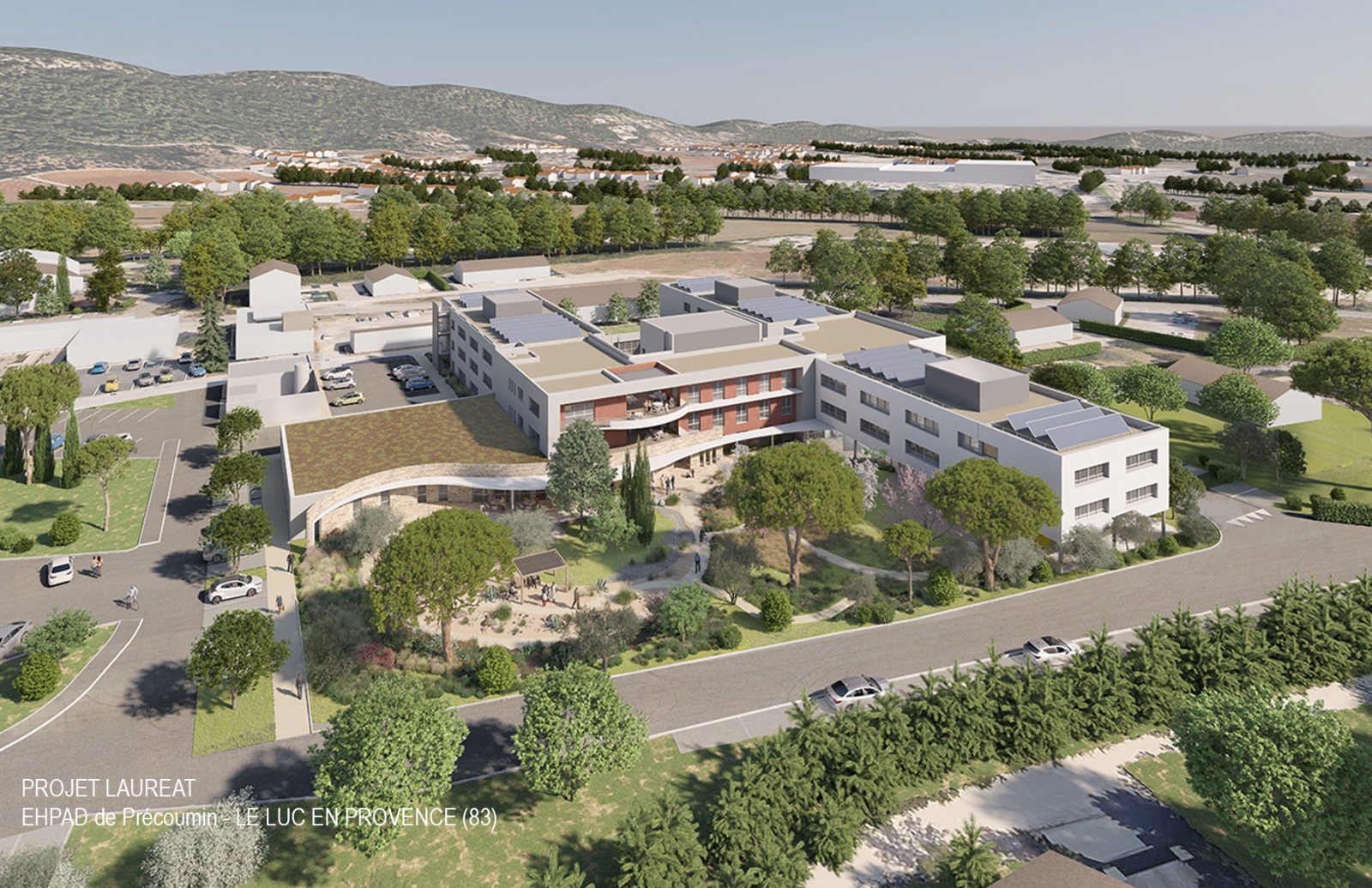 17.01.2025 - PROJET LAUREAT EHPAD de Précoumin LE LUC EN PROVENCE (83)