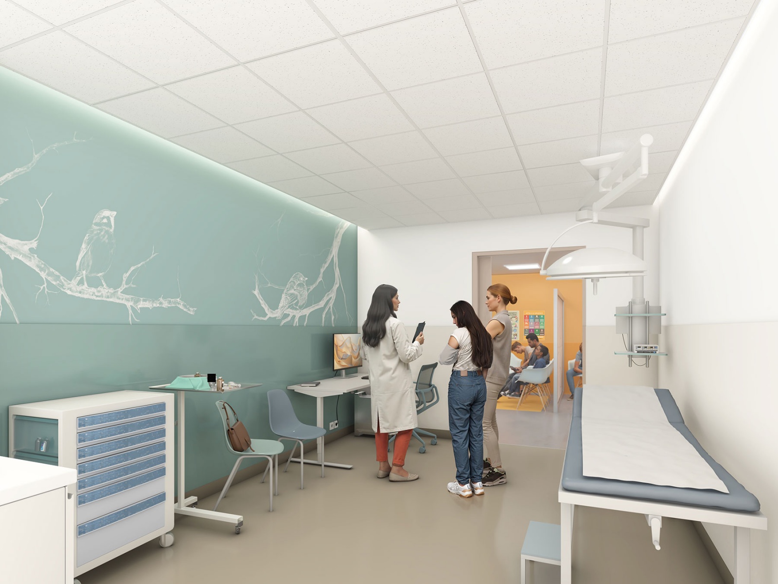 Extension du service des Urgences Pédiatriques 
