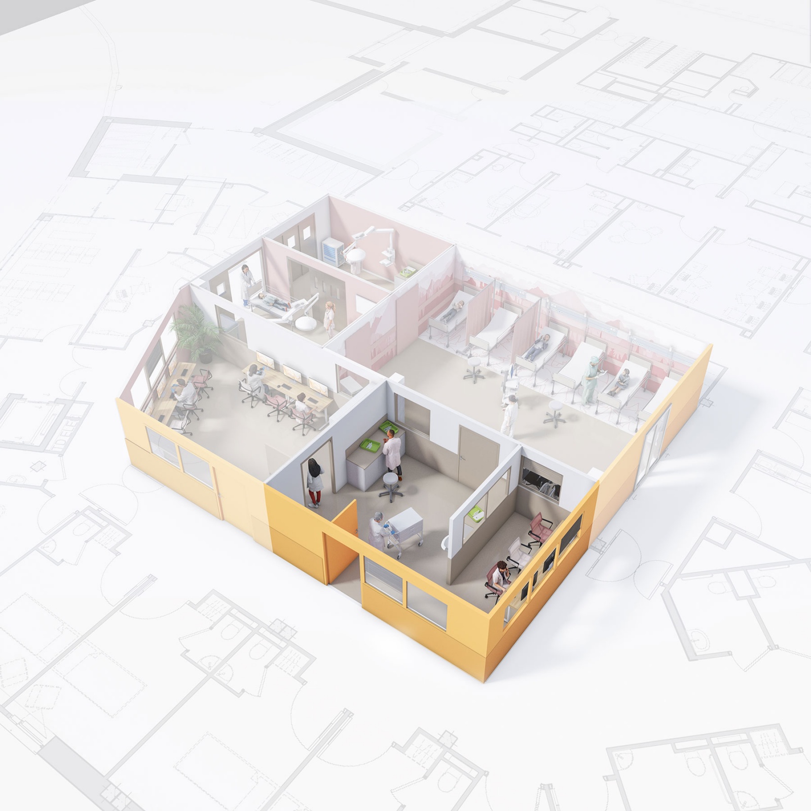 Restructuration et Extension du service des Urgences Pédiatriques 