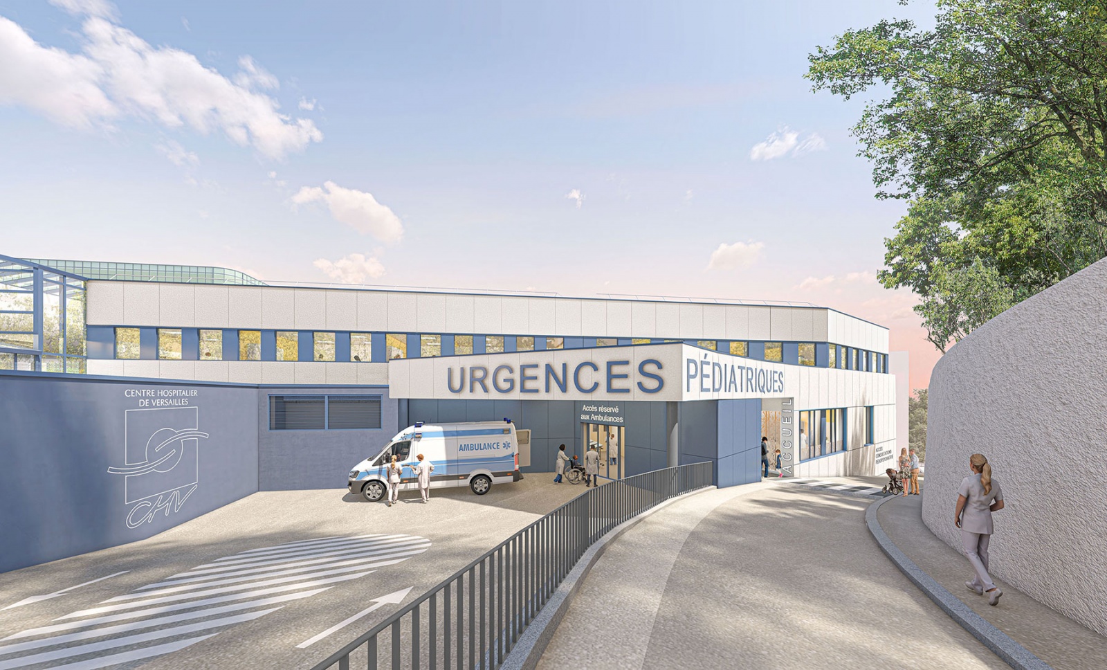 Restructuration et Extension du service des Urgences Pédiatriques 